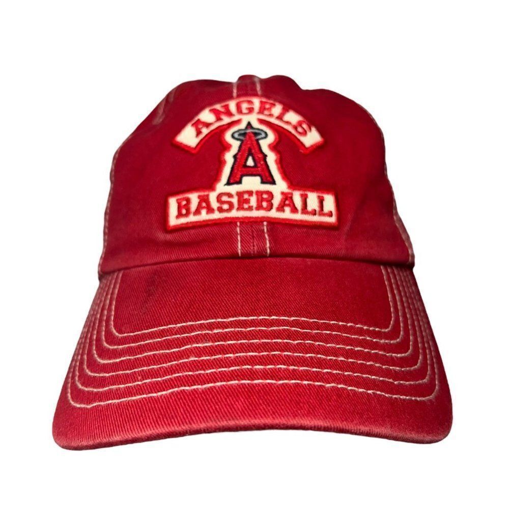 47' Brand Los Angeles LA Angels Strap Back Baseball‎ Hat Youth OS